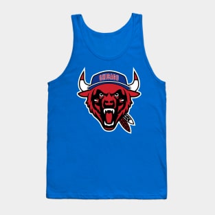 The Chicago Beast (North) Logo Mashup - Pro Teams Combined - All City Logos Put Together Tank Top